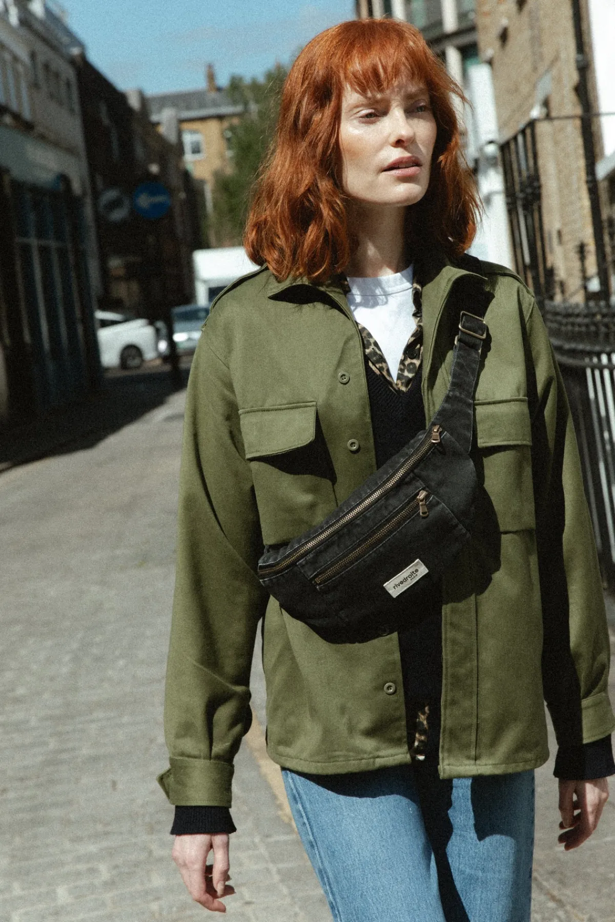 Outlet Rivedroite Paris Orsellesacbanane CotonupcycléSmokeyBlack