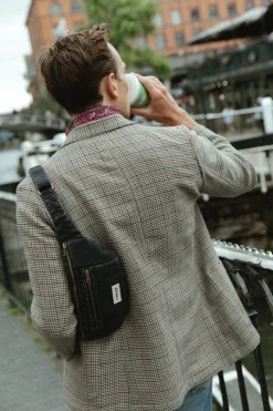 Outlet Rivedroite Paris Orsellesacbanane CotonupcycléSmokeyBlack