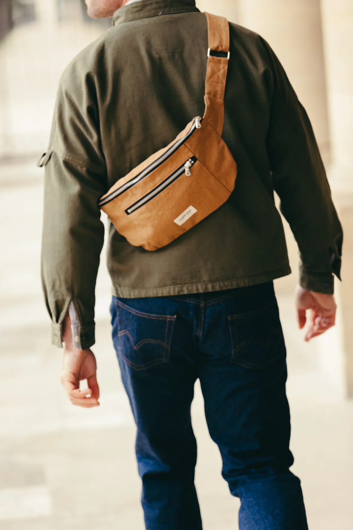 Flash Sale Rivedroite Paris Orsellesacbananegrandformat CotonrecycléCamel