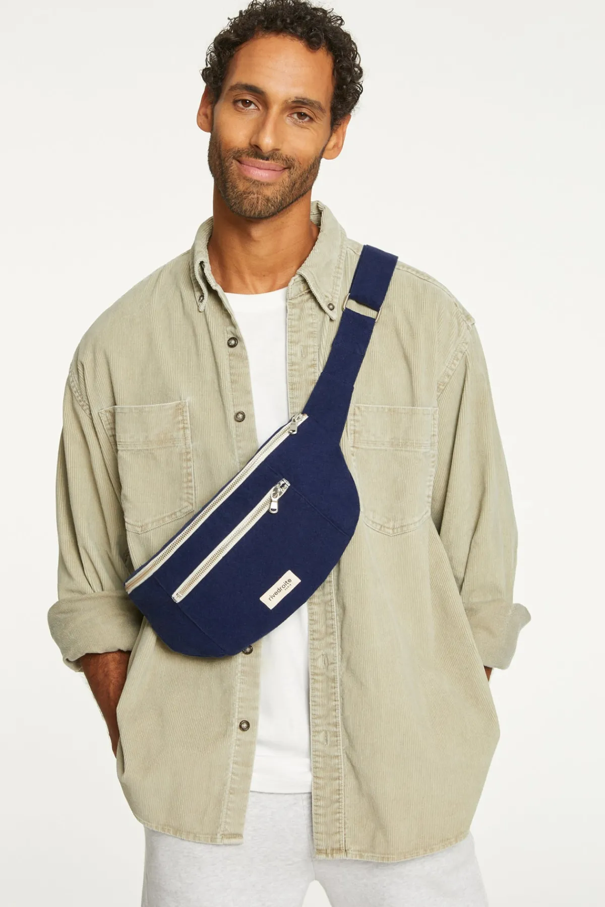 Flash Sale Rivedroite Paris Orsellesacbananegrandformat CotonrecycléBleuNuit