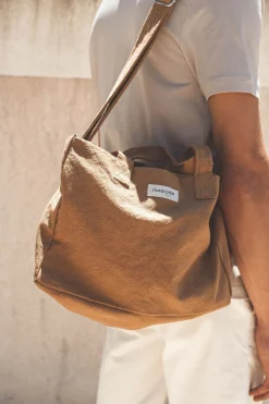 Fashion Rivedroite Paris Sauvallecitybag Cotonrecyclécamel