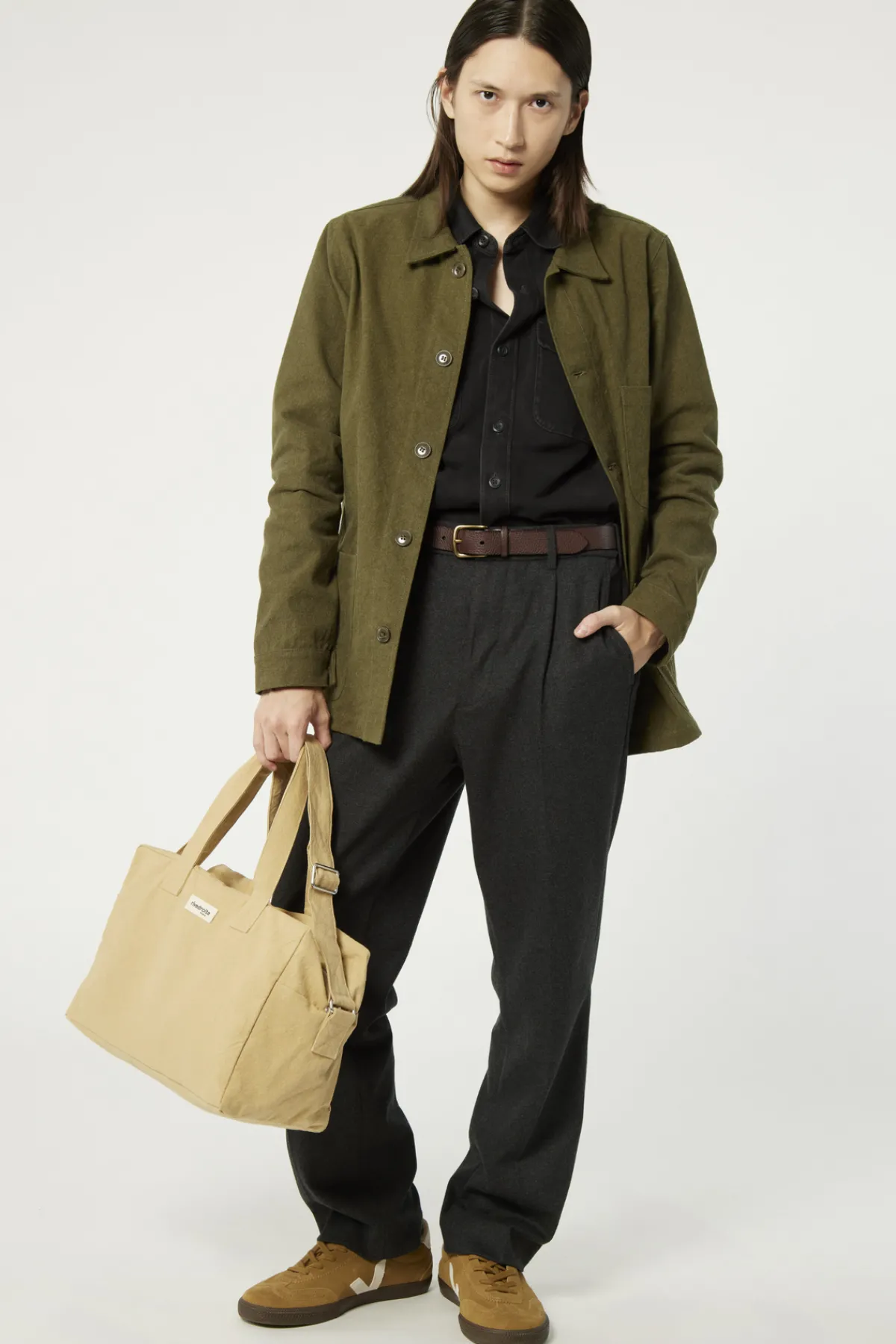 Shop Rivedroite Paris Sauvallecitybag CotonrecycléBeige