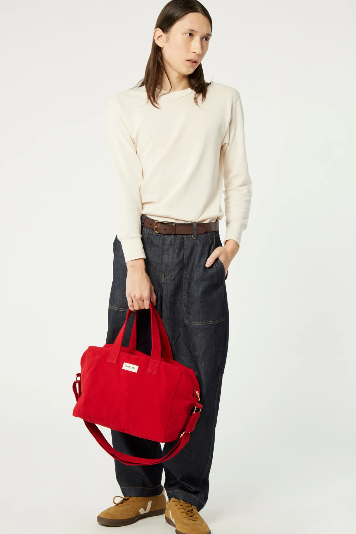 Online Rivedroite Paris Sauvallecitybag CotonrecycléRougeVibrant