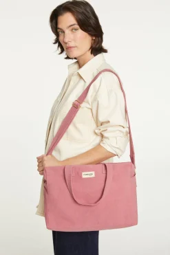 Shop Rivedroite Paris Sauvallecitybag CotonrecycléBoisdeRose
