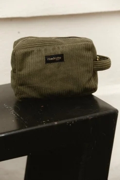 Clearance Rivedroite Paris TournellesXLVelvetNoël24 VeloursUpcycléKaki